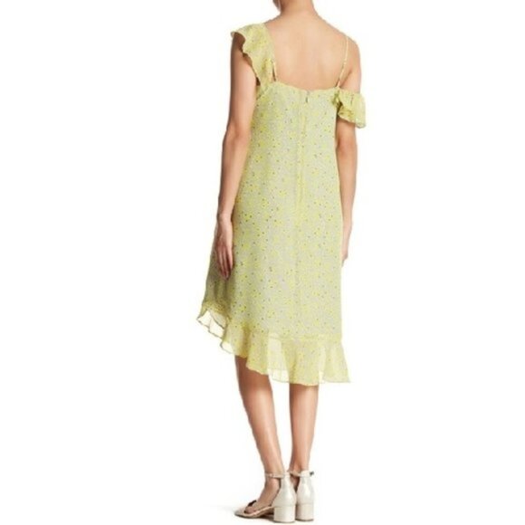 NANETTE LEPORE Ruffled Floral Chiffon Dress - Picture 3 of 7